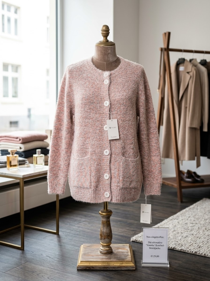 Super kuschelige Strickjacke in verschiedenen Farben , traumhaft weich & flauschig