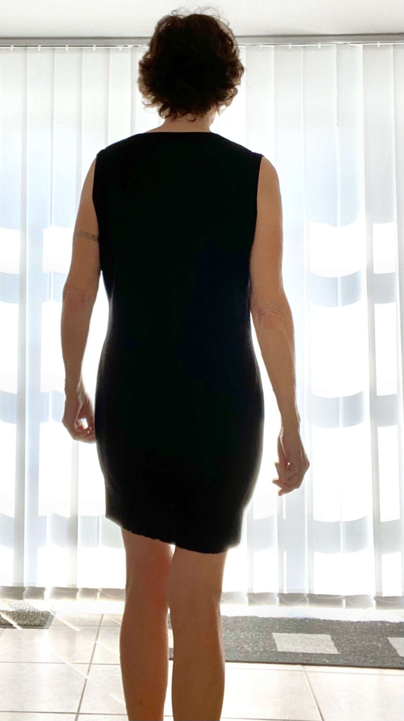 Marc Cain Luxus-Kleid: Edle Seide & Kaschmir (Gr. N5 / 38-42)