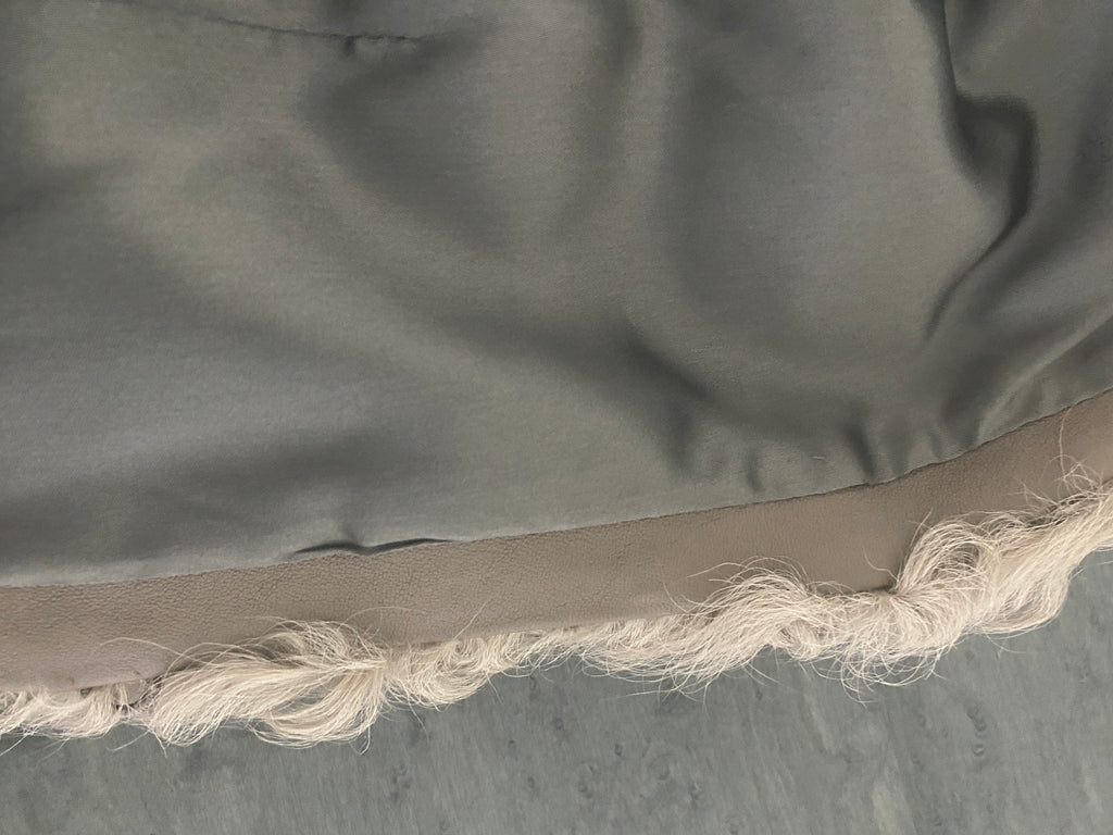 Neue Designer Lammfell Jacke von Comptoir des Cotonniers, Gr. 40