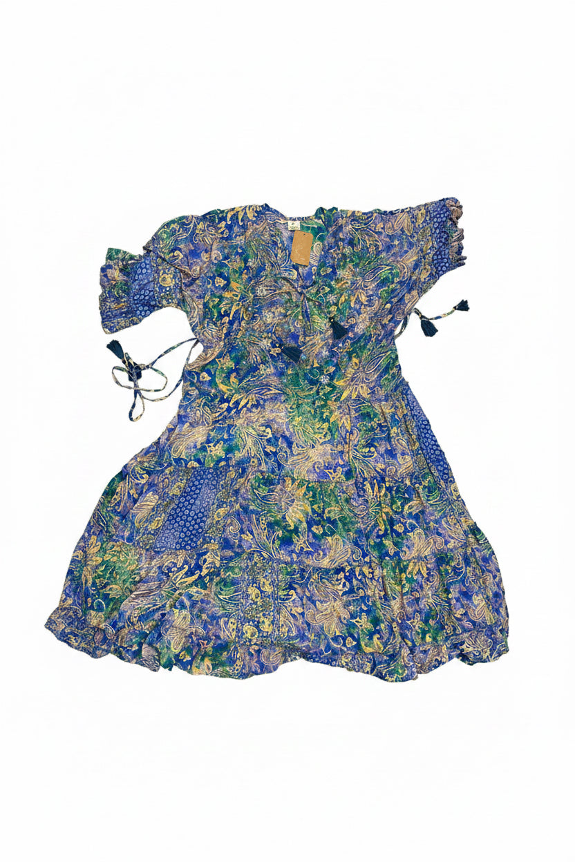 Traumhaftes Boho-Maxikleid im Ibiza-Style, One Size/ Oversize S-XXXL