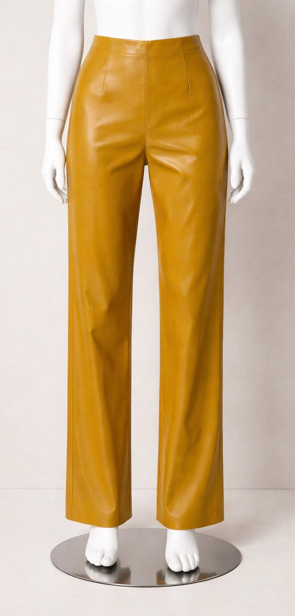 Stefanel Chino / Sommerhose in leuchtendem Maisgelb - Gr. 40, wie neu