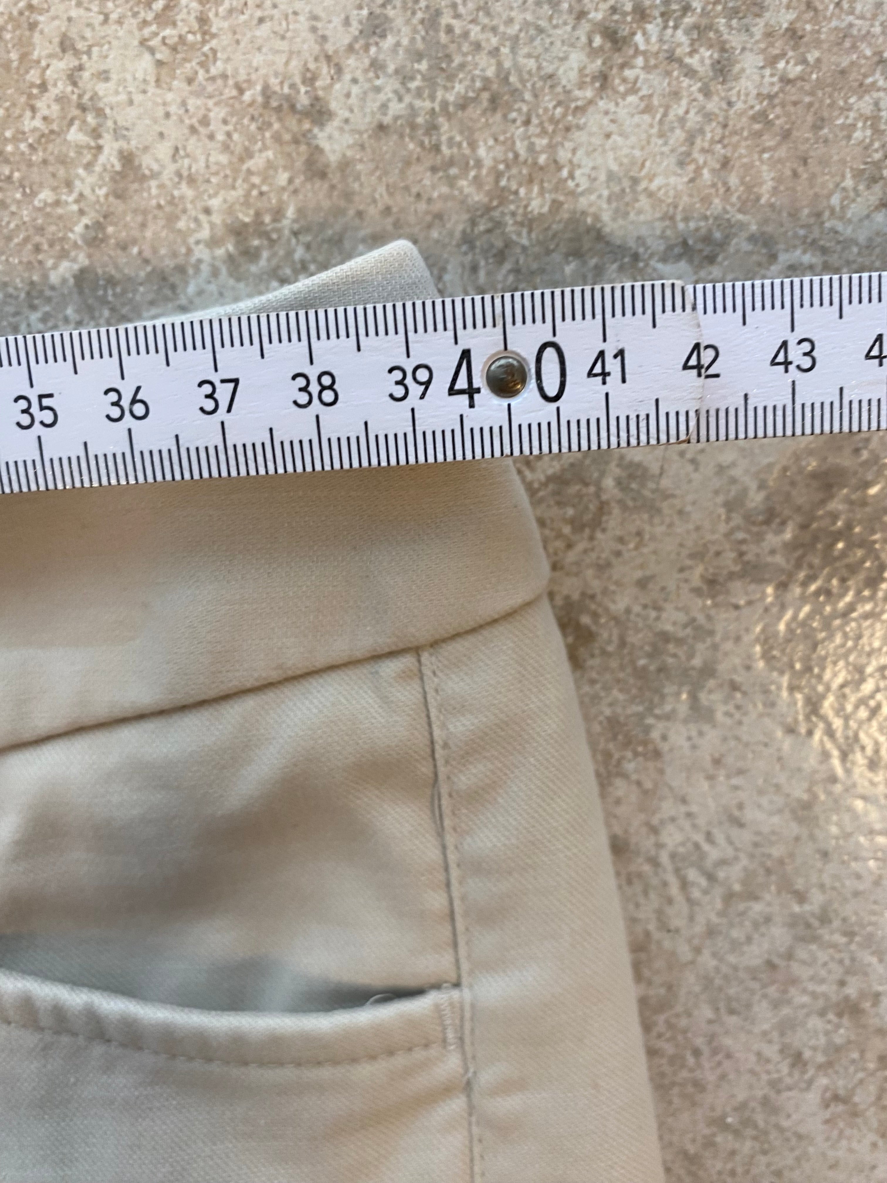 Hochwertiger Bleistiftrock von 'S Max Mara, Farbe Sand/Ecru/Champagner, Etikett Gr. 40 (fällt aus wie 38)