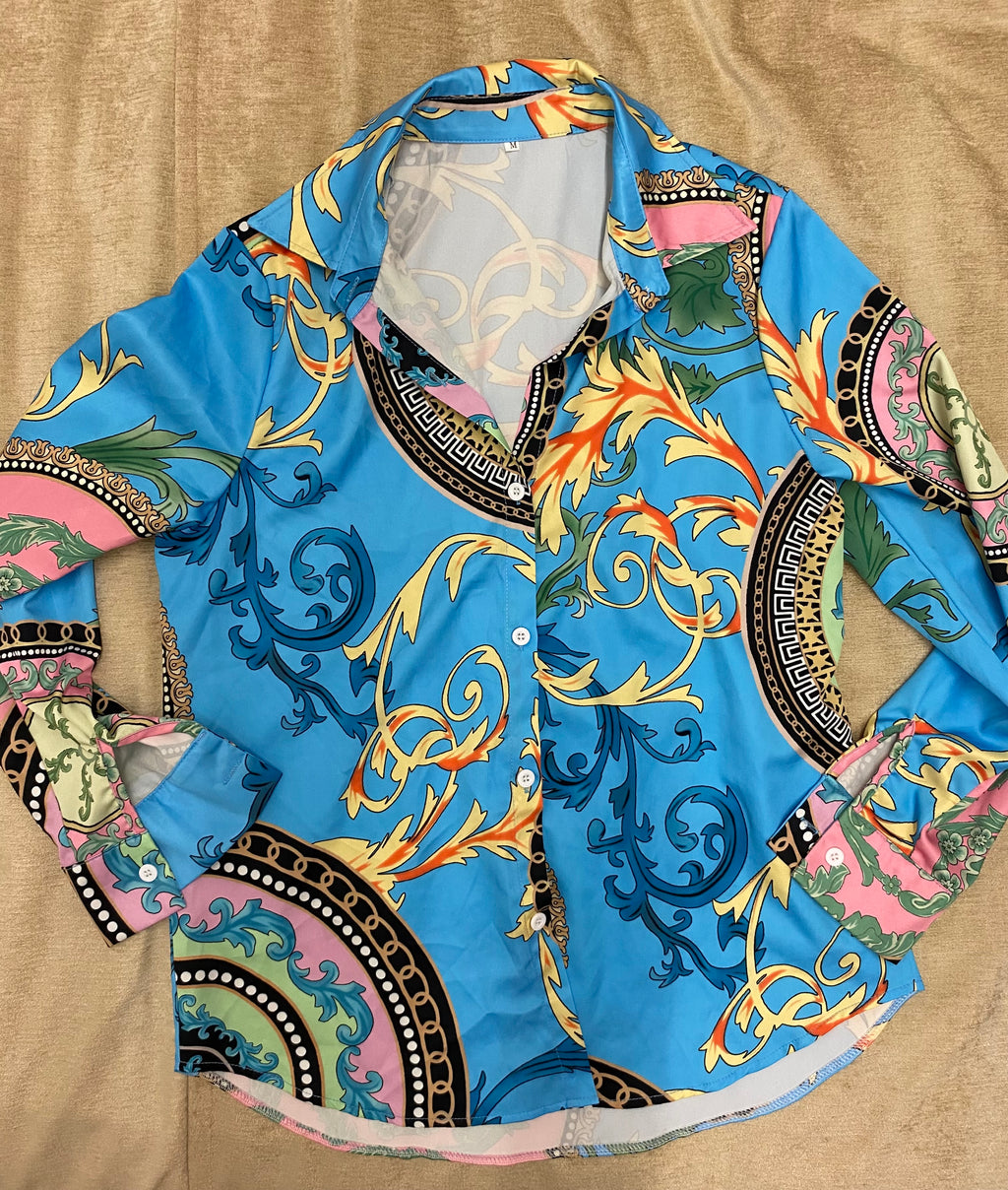 Set mit 2 Blusen, Gr. M, neu & ungetragen, Barock/Floral