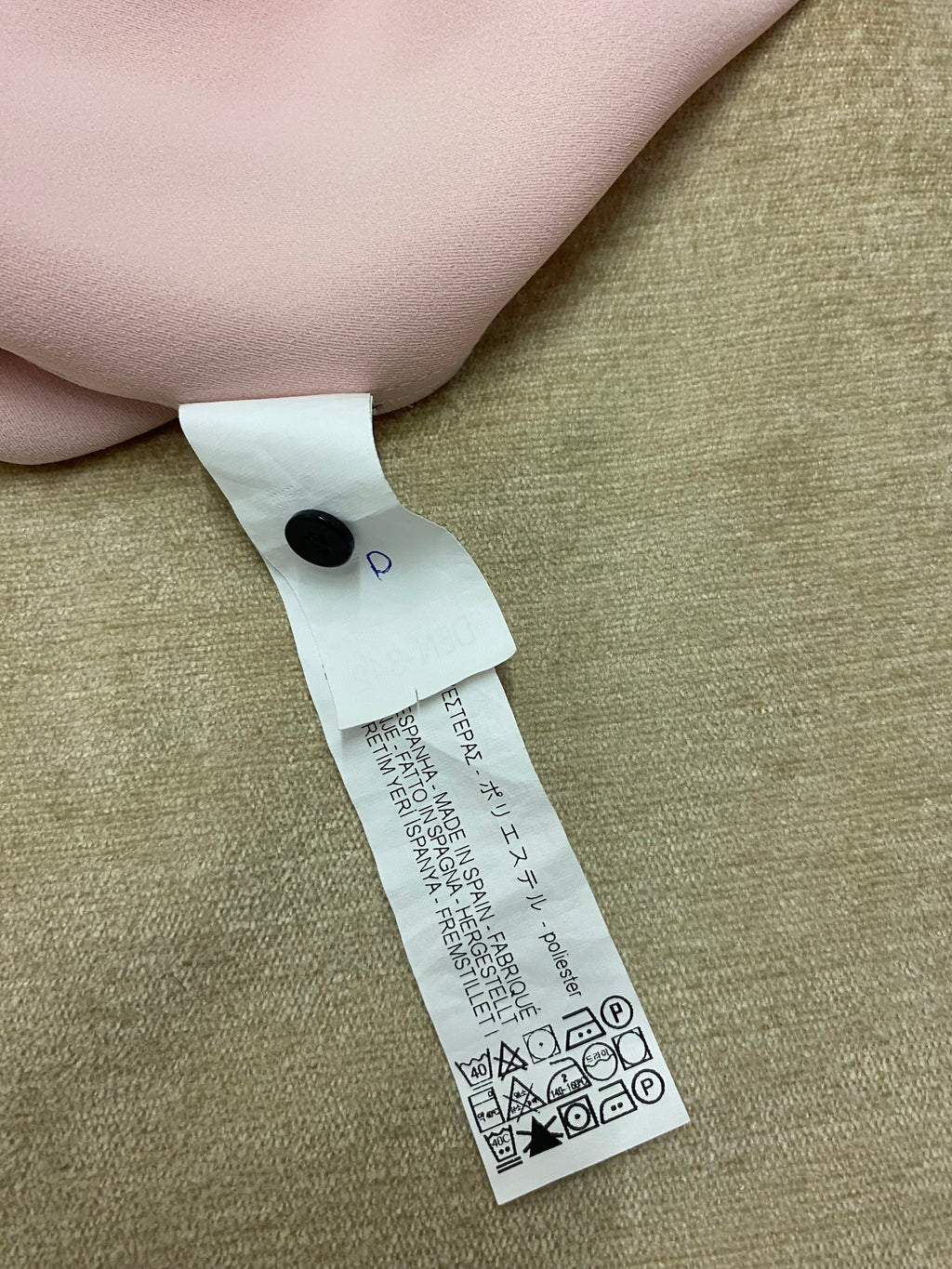 Elegante Zara Woman Bluse in Rosé mit verspielten Ärmeln – Größe XL