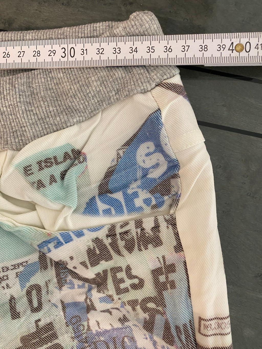 Superbequeme Stretch-Hose /Jogpants uni oder mit Pop-Art Print, Einheitsgröße M/XL