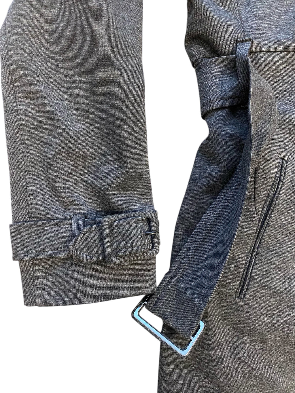 Paul & Joe Sister, Franz. Designer-Blazer-Mantel (Gr. 38) edles Silbergrau (Neupreis 400 €)