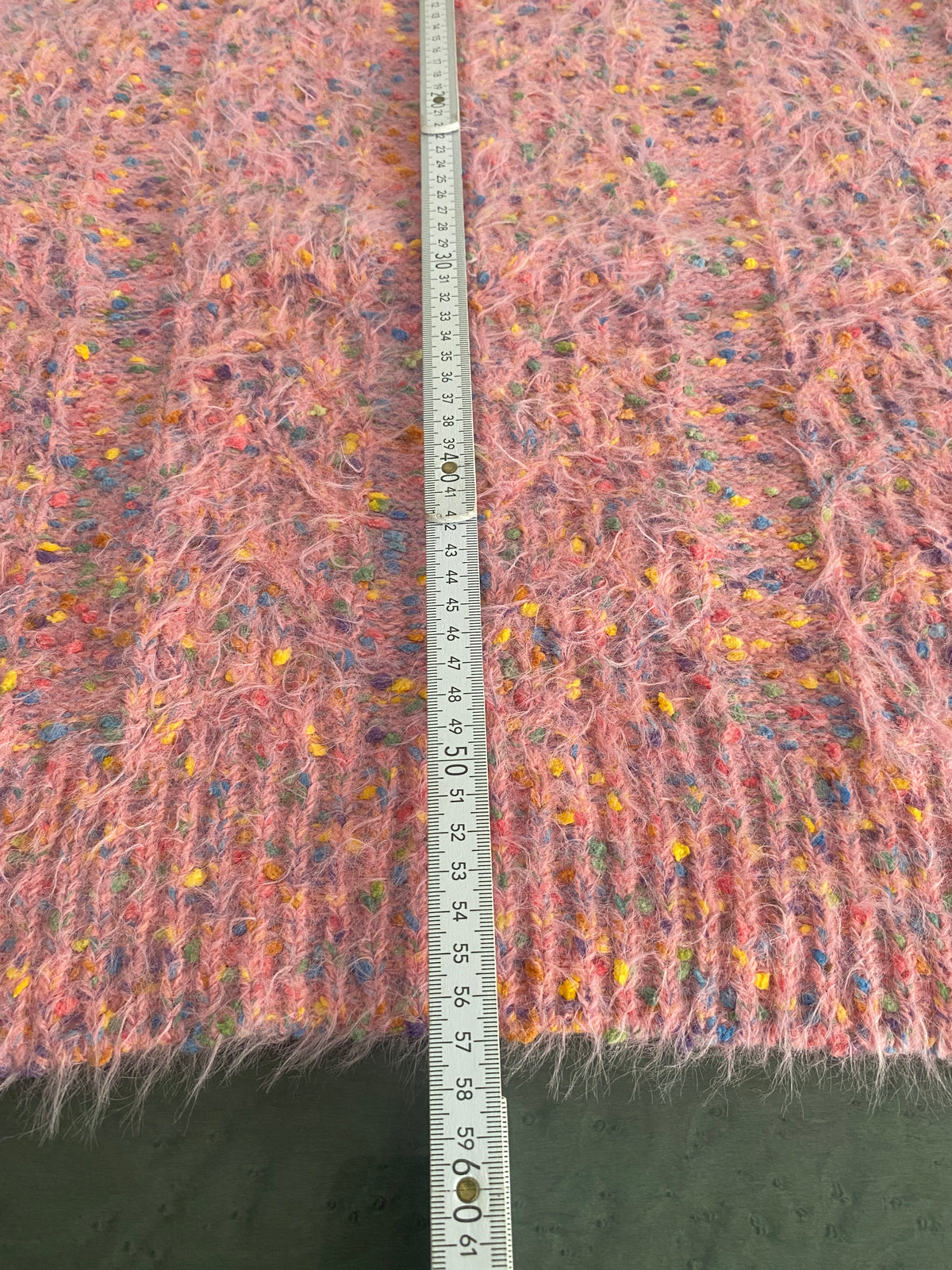 Super kuscheliger Strickpullover mit bunten Farbnoppen, in 4 Farben, One Size ( M-XL)