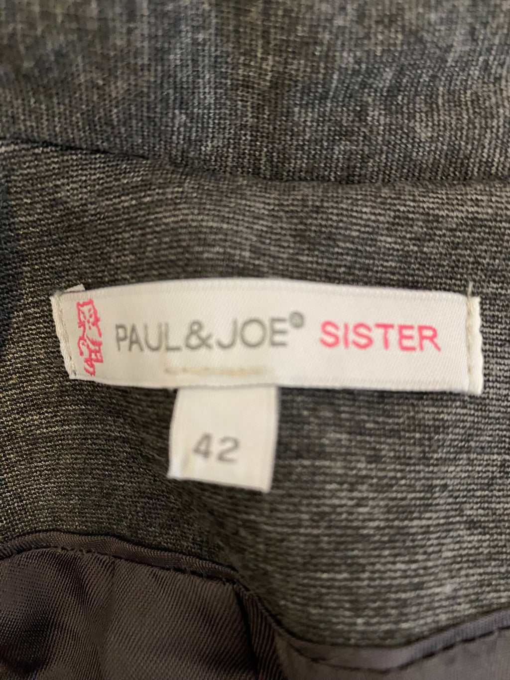Paul & Joe Sister, Franz. Designer-Blazer-Mantel (Gr. 38) edles Silbergrau (Neupreis 400 €)
