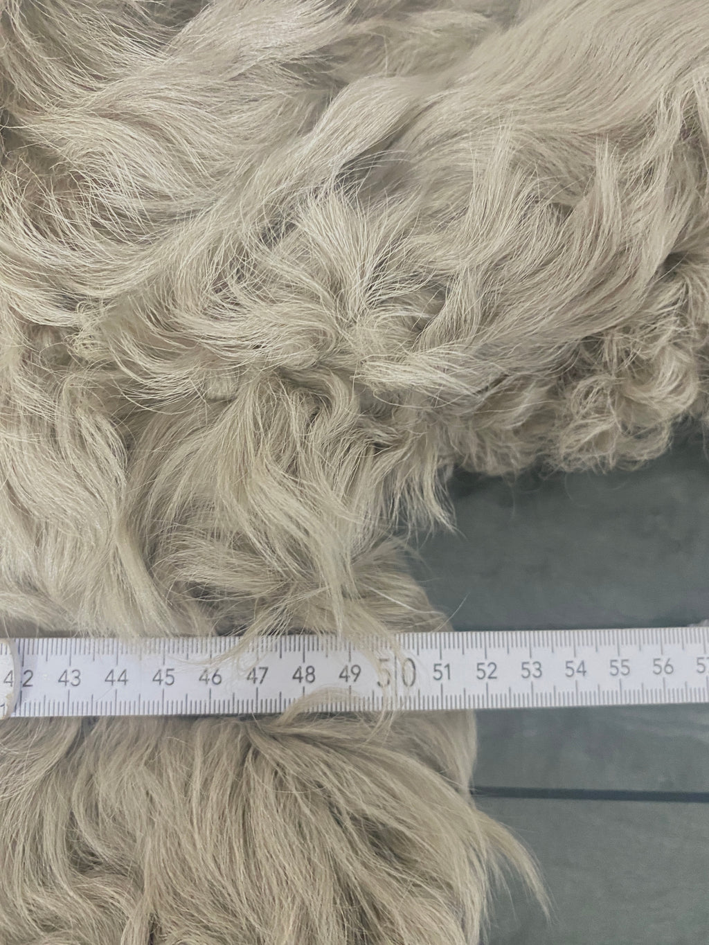 Neue Designer Lammfell Jacke von Comptoir des Cotonniers, Gr. 40