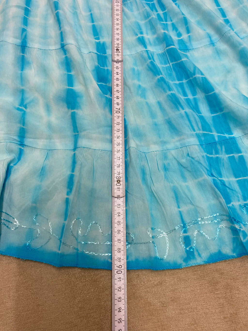 Ibiza Style, Boho-Look, luftiges Sommerkleid / Tunika, One Size (36-44)