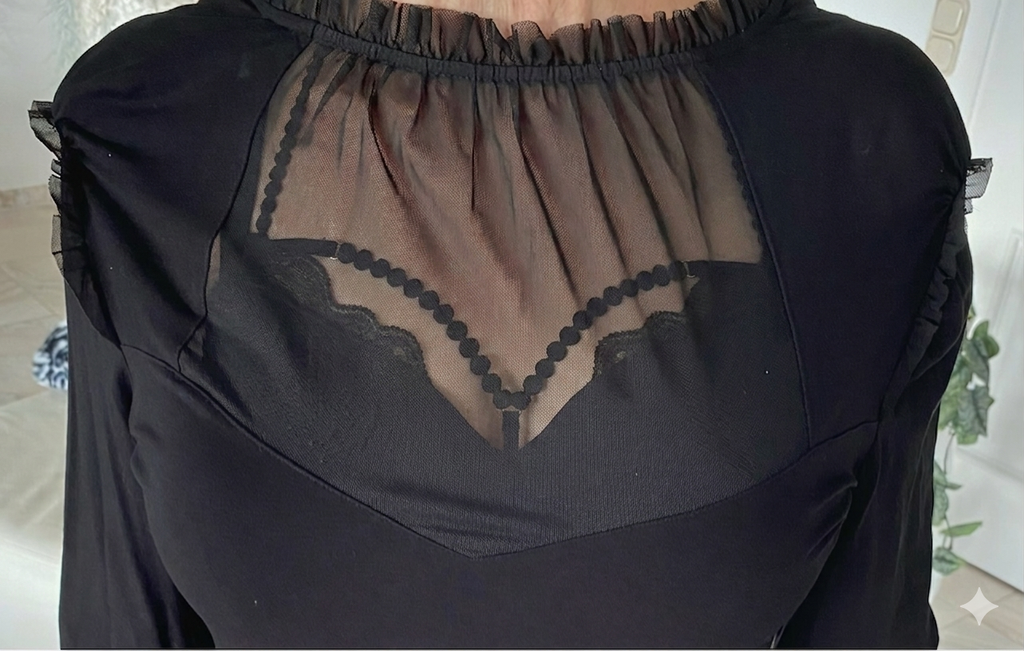 Exklusives 3 teiliges Marlies Dekkers Spitzen-Set mit Bluse neu!