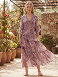 Zauberhafte Boho-Maxikleider im Ibiza-Style (viele verschiedene Farben) One Size/ Oversize S-XXXL