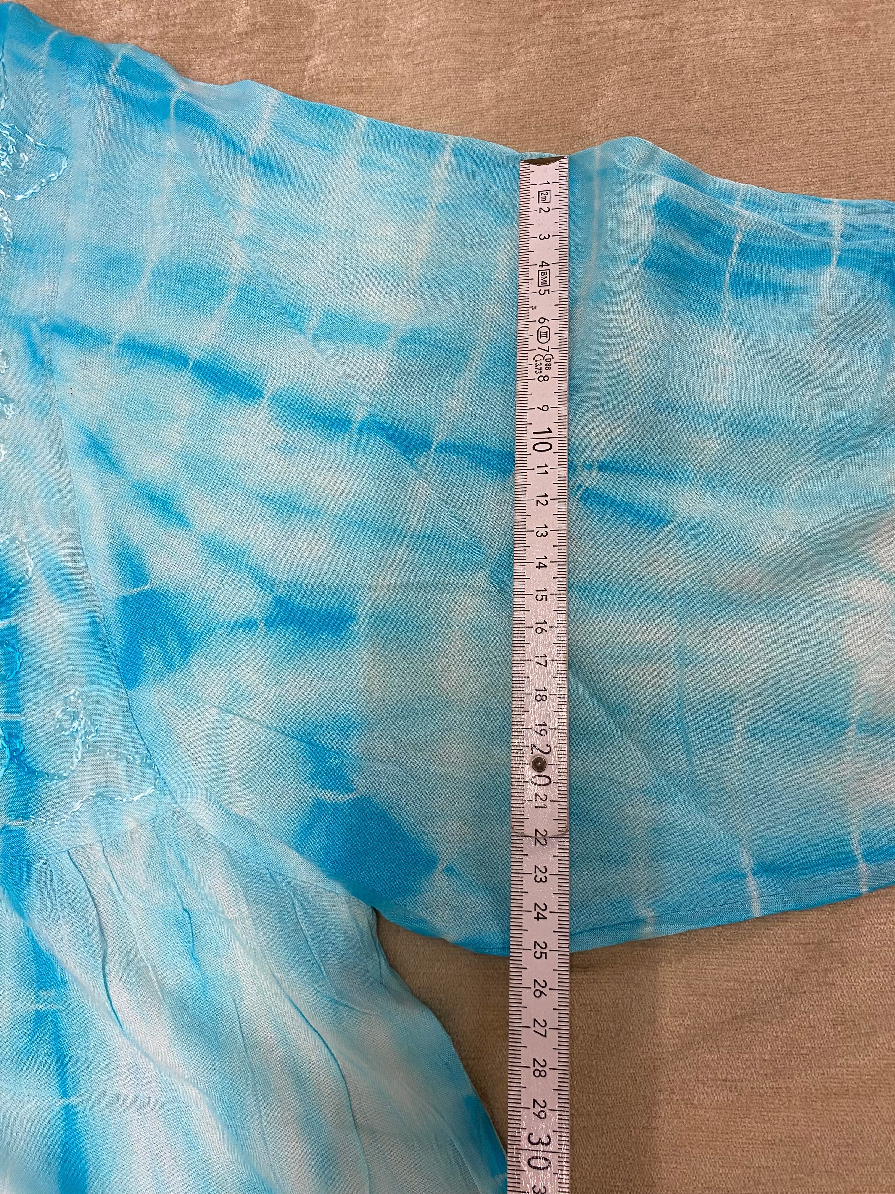 Ibiza Style, Boho-Look, luftiges Sommerkleid / Tunika, One Size (36-44)