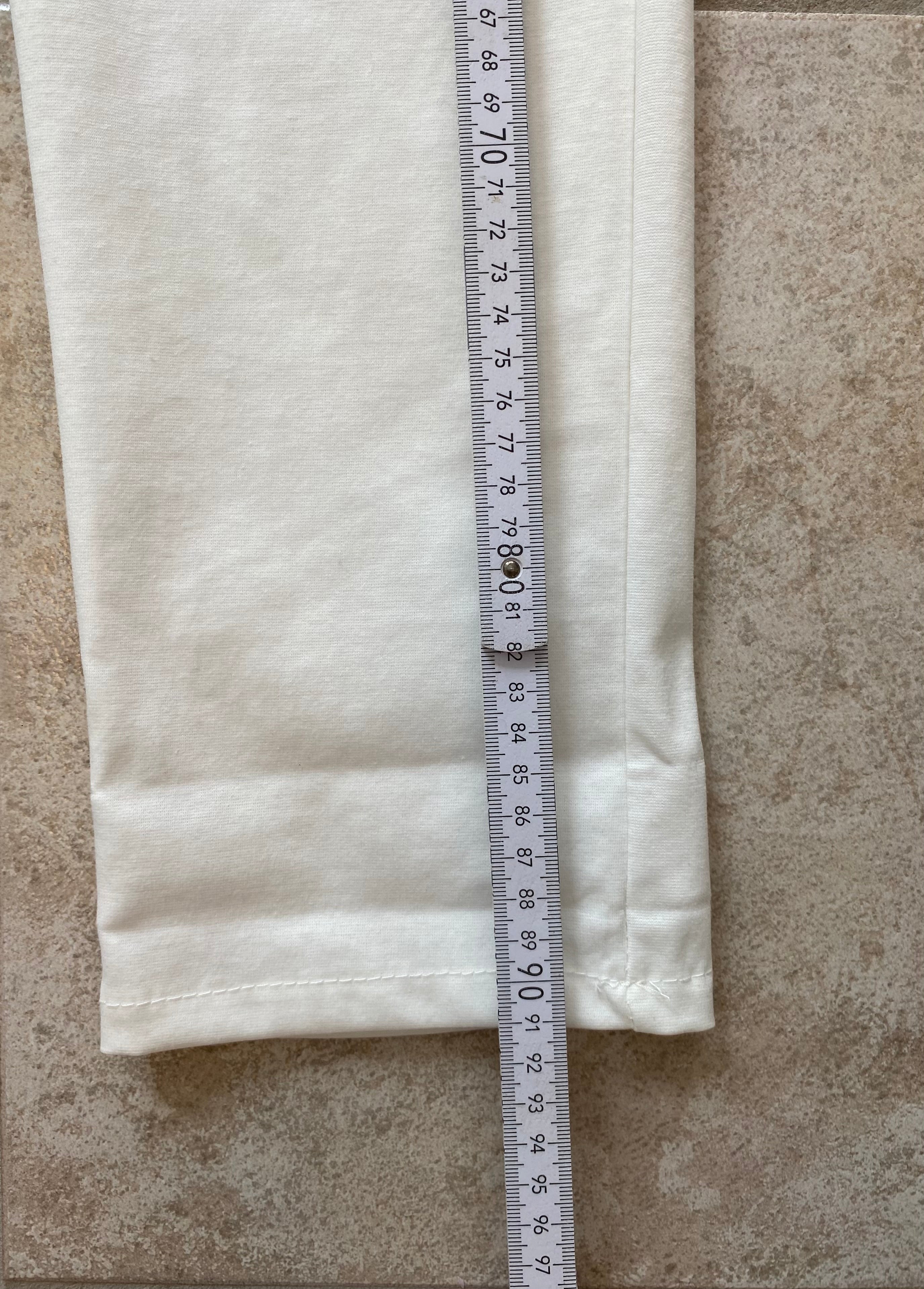 Stylische 7/8 Stretch-Hose in Off-White oder Ecru Gr S-M ( 36/38)