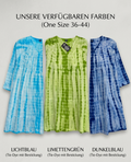Ibiza Style, Boho-Look, luftiges Sommerkleid / Tunika, One Size (36-44)
