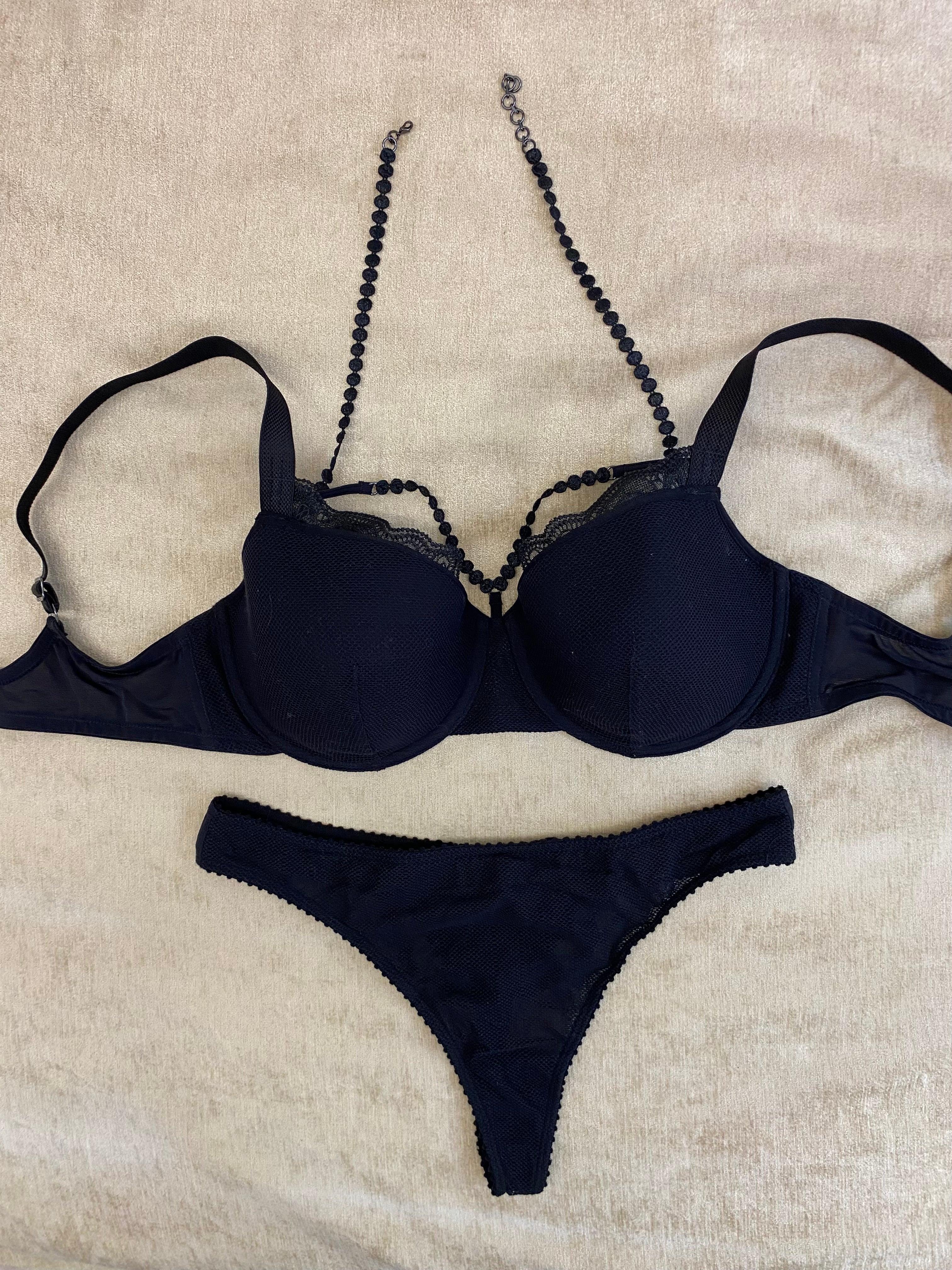 Exklusives 3 teiliges Marlies Dekkers Spitzen-Set mit Bluse neu!