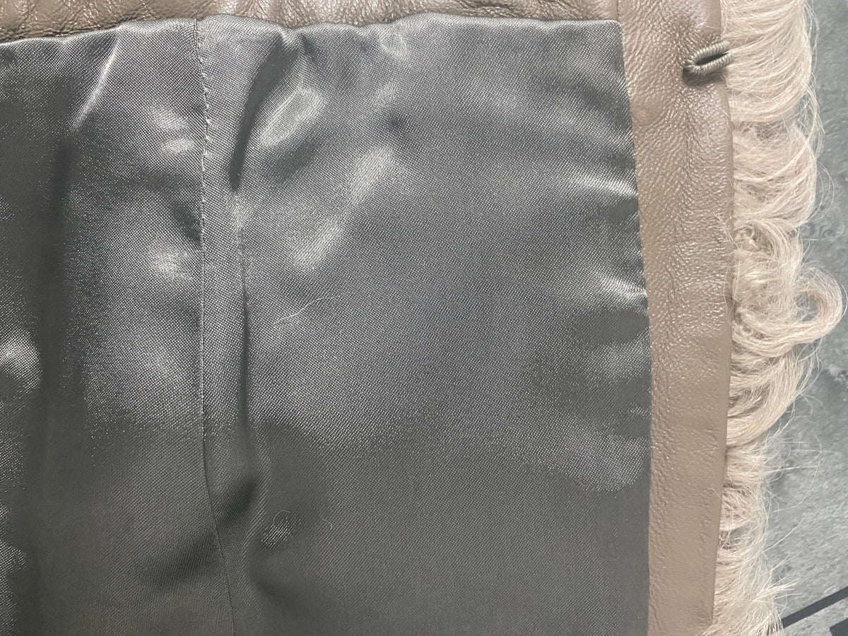 Neue Designer Lammfell Jacke von Comptoir des Cotonniers, Gr. 40