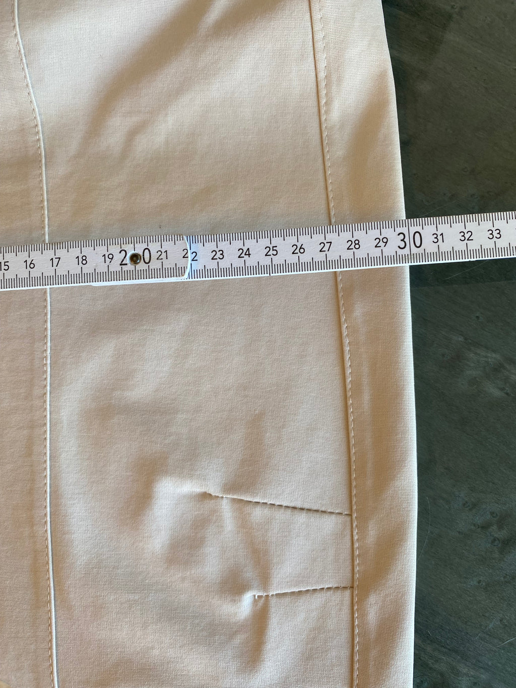 Ultra-Stretch High-Waist Hose im Clean-Look, stylisch und super angenehm auf der Haut, lockere Einheitsgröße (M/XL)