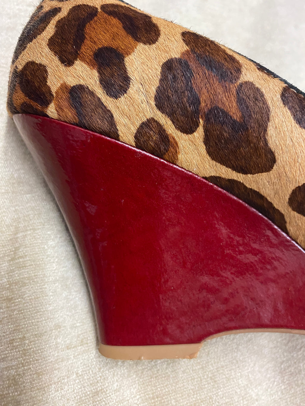 Elegante Kenneth Cole Reaction Keilpumps, Animal Print, Gr. 41/41,5 (US 10)Top Zustand!