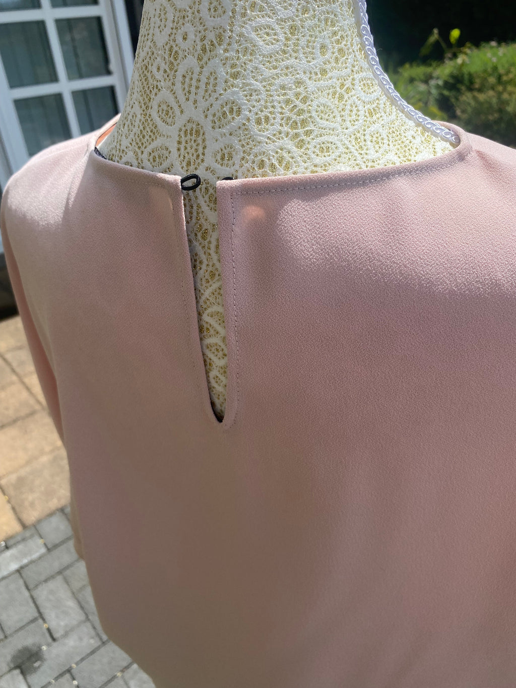 Elegante Zara Woman Bluse in Rosé mit verspielten Ärmeln – Größe XL