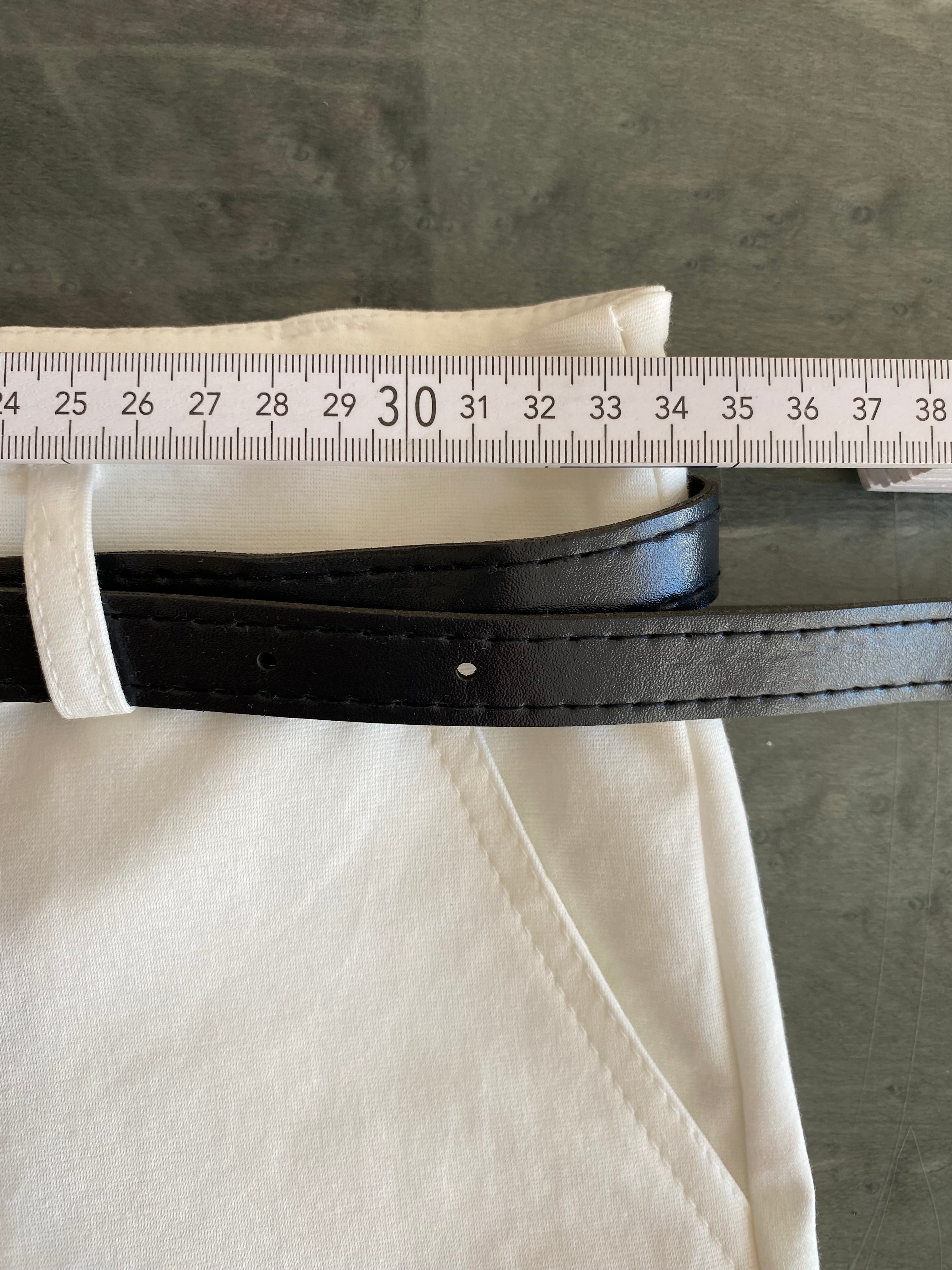Stylische 7/8 Stretch-Hose in Off-White oder Ecru Gr S-M ( 36/38)