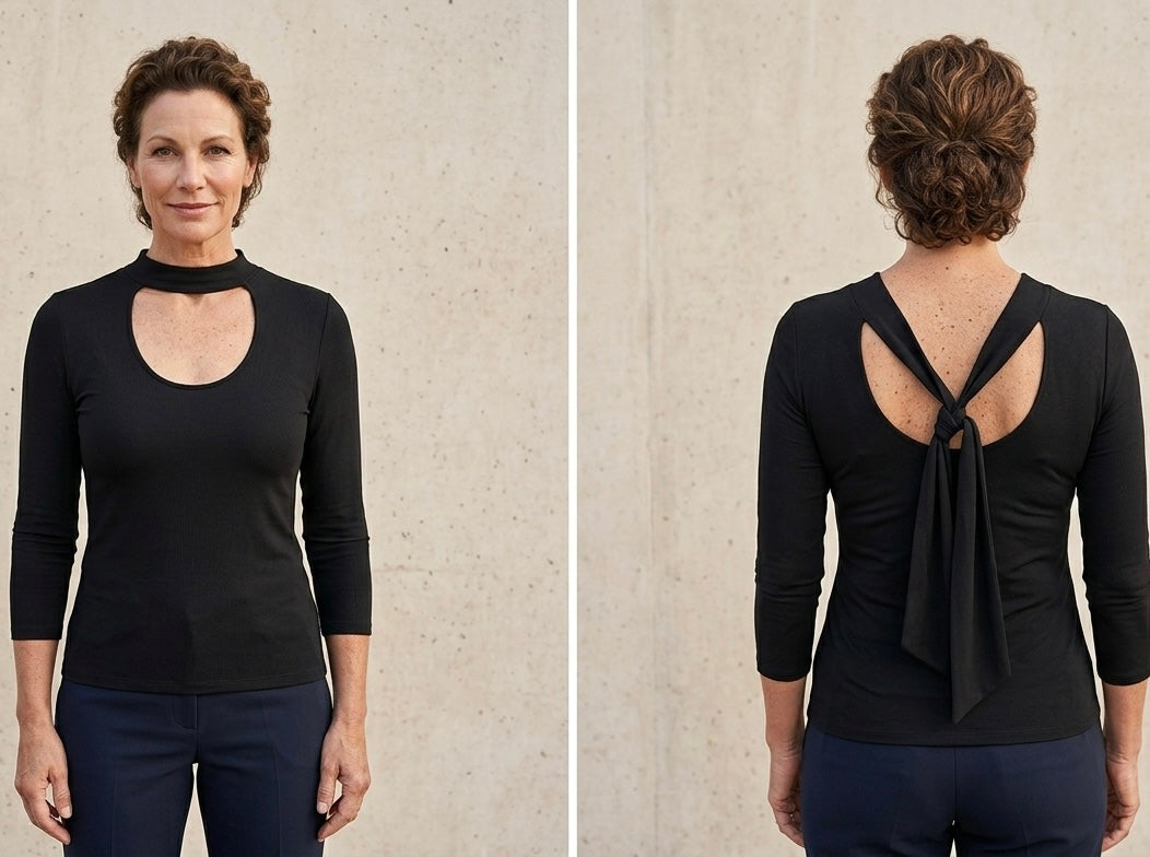 Marlies Dekkers Designer Wrap Top , schwarz Gr M-L, neuwertig