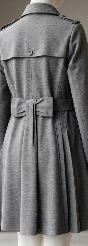 Paul & Joe Sister, Franz. Designer-Blazer-Mantel (Gr. 38) edles Silbergrau (Neupreis 400 €)