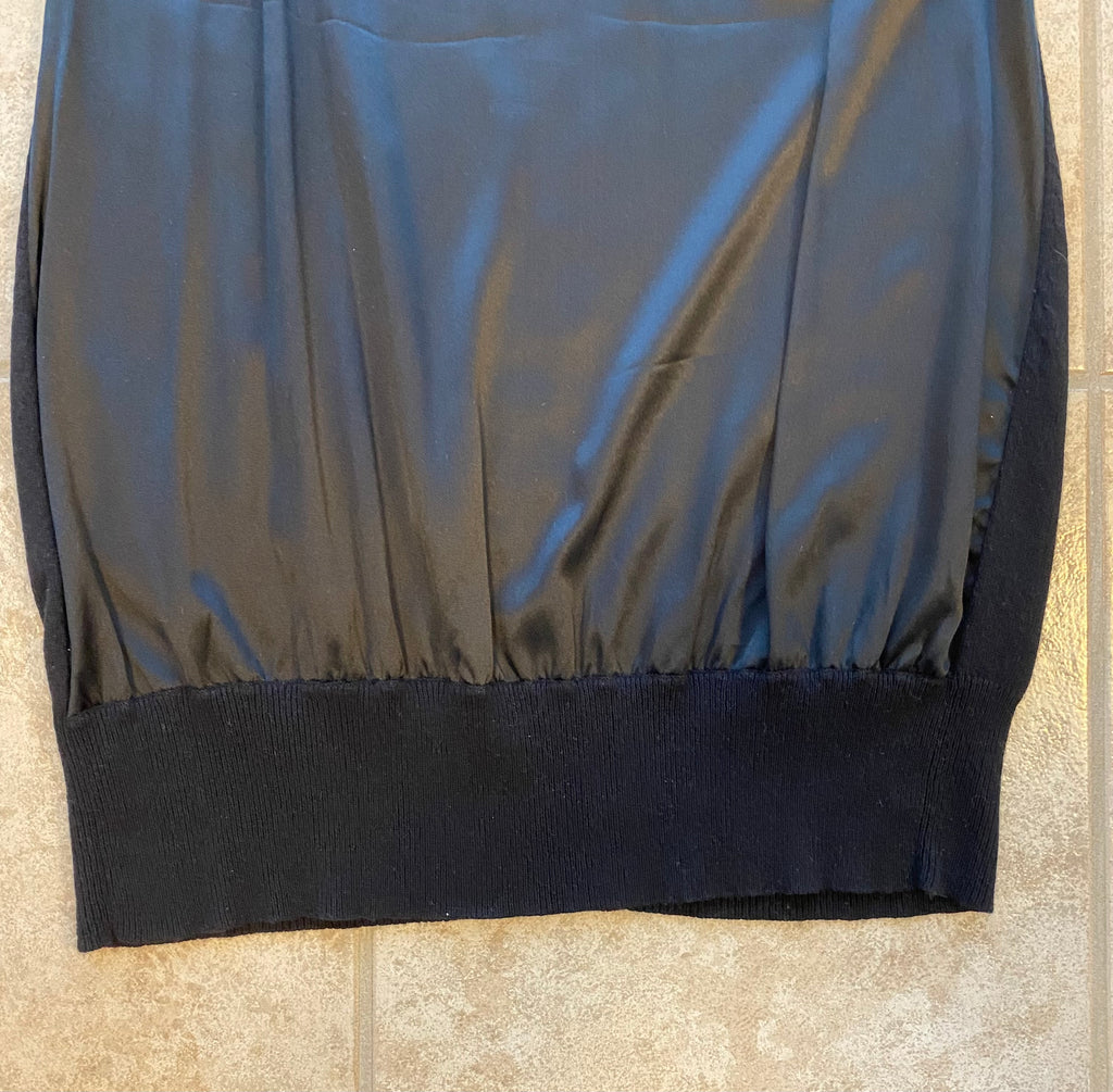 Marc Cain Luxus-Kleid: Edle Seide & Kaschmir (Gr. N5 / 38-42)