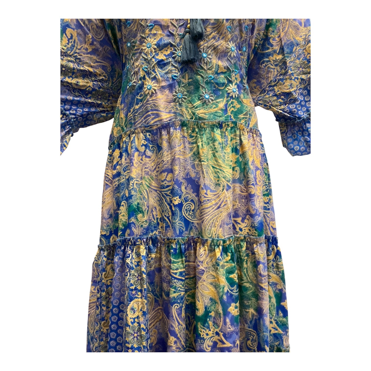Traumhaftes Boho-Maxikleid im Ibiza-Style, One Size/ Oversize S-XXXL