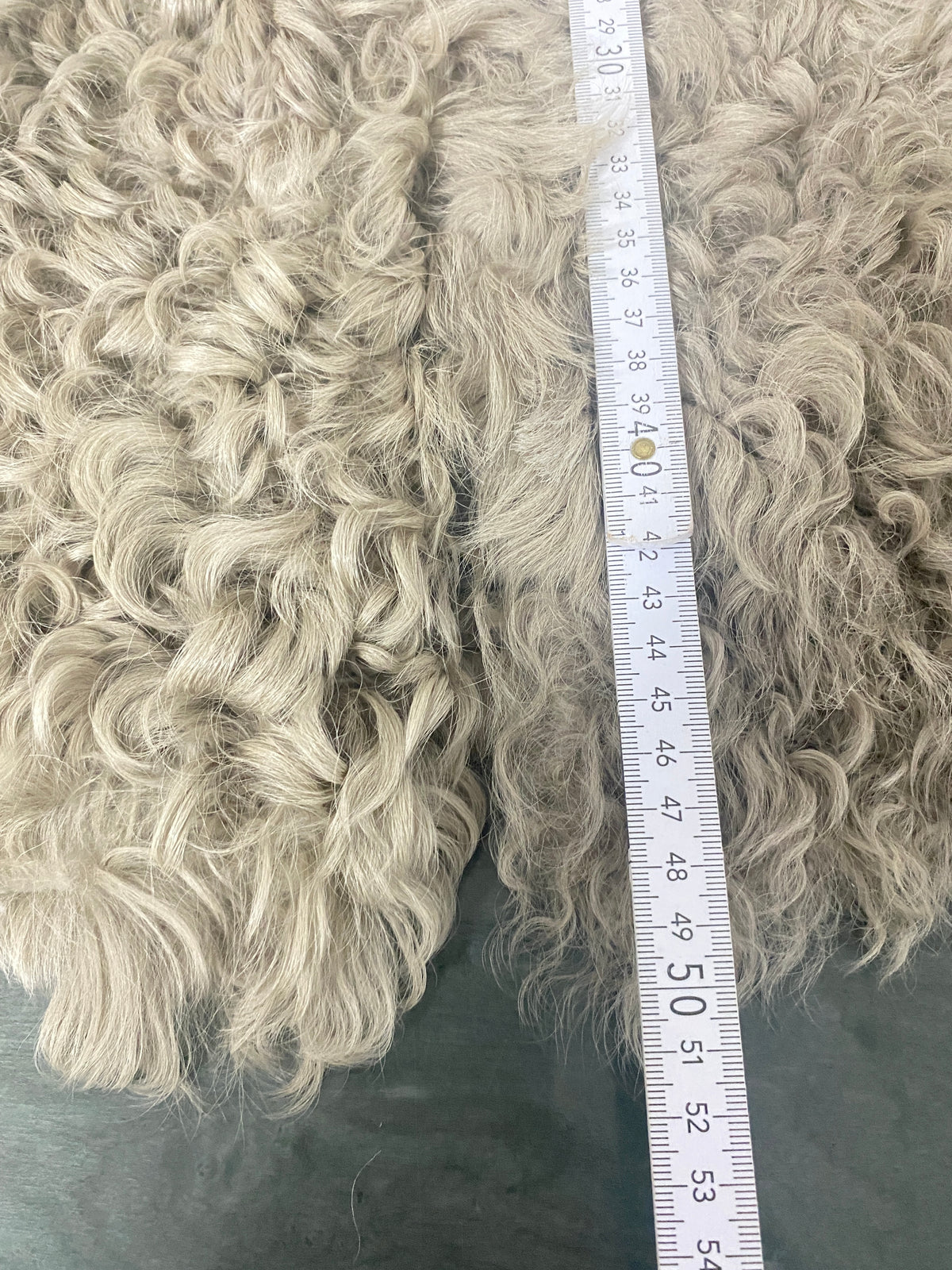 Neue Designer Lammfell Jacke von Comptoir des Cotonniers, Gr. 40