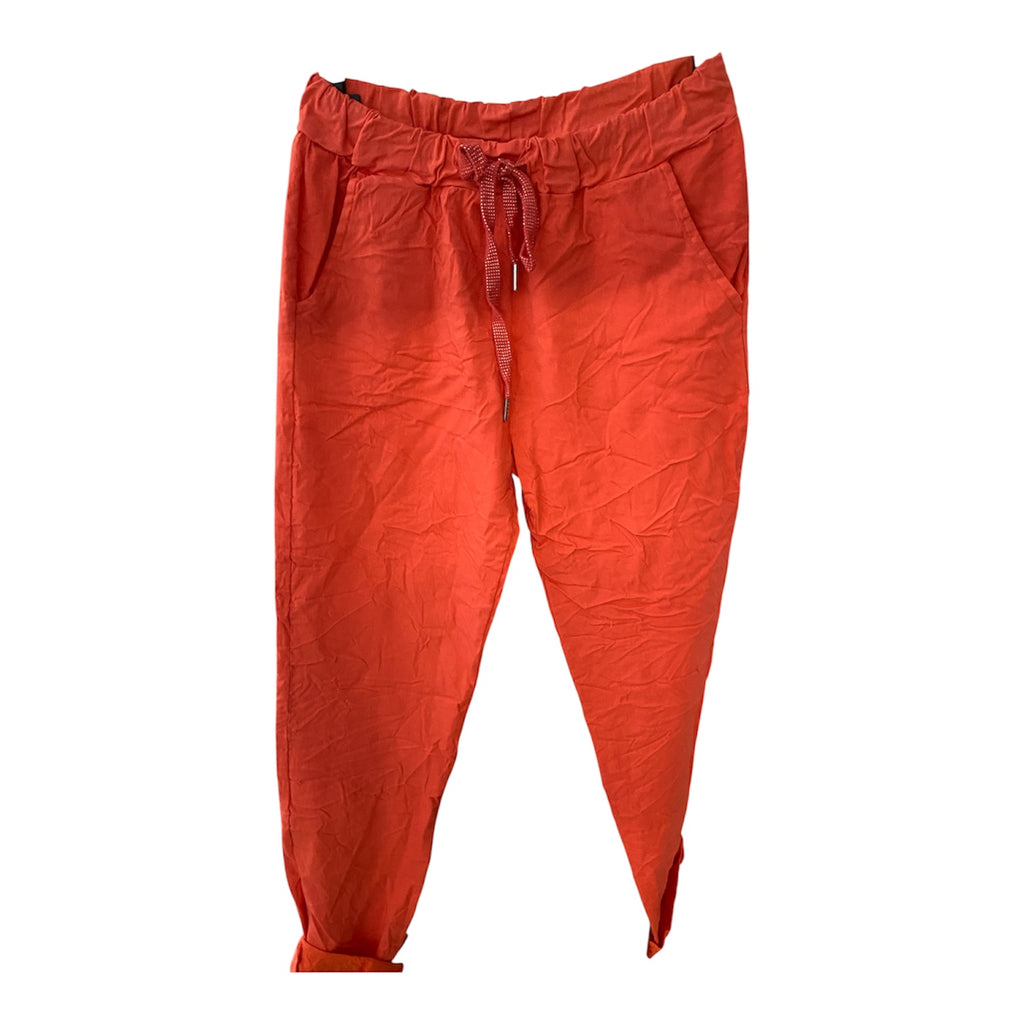 Superbequeme Stretch-Hose /Jogpants uni oder mit Pop-Art Print, Einheitsgröße M/XL