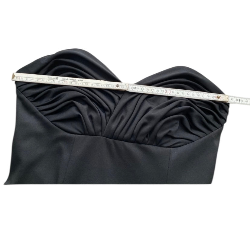 Traumhaftes Chou Chou Bustier Abendkleid tiefschwarz Gr. 38, absolut neuwertig.